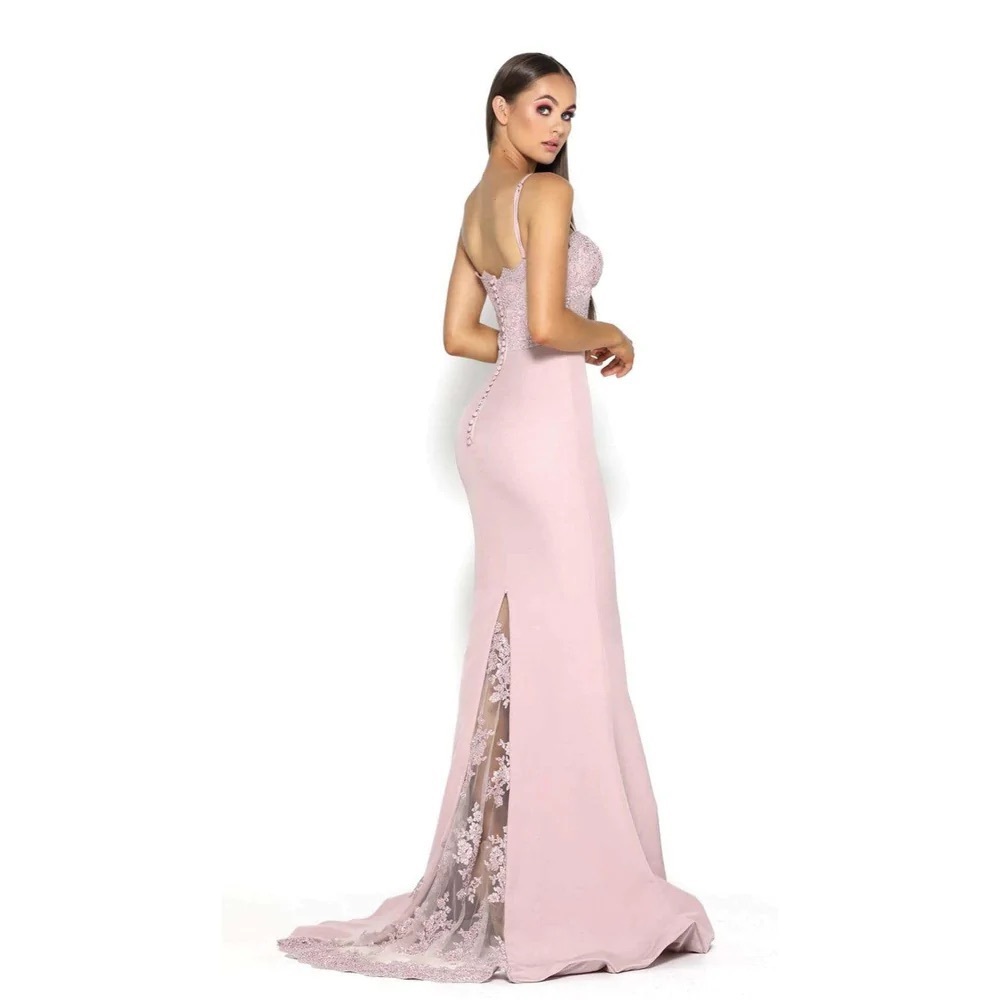 Portia and Scarlett Frozen Gown -Lace and Train